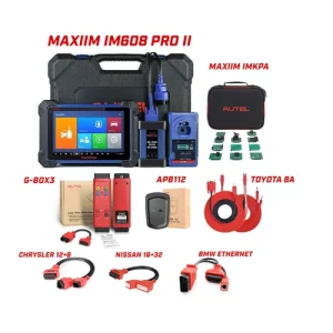 Autel MaxiIM IM608 PRO II Key Programming Tool Full Adapters