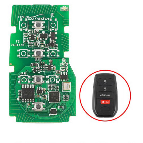 Lonsdor LT20-10 Toyota / Lexus Universal Smart Remote Key PCB Board