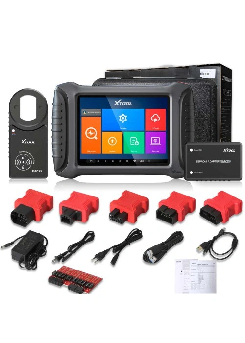New 2024 XTOOL X100 PAD Elite Professional Tablet Key Programmer 3in1 Key Programmer+Car ScannerODO Meter Correction (1)