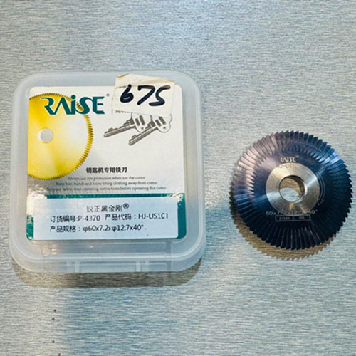RAISE Carbide Milling Cutter (60x7.2x12.7) for US101 Key Machine