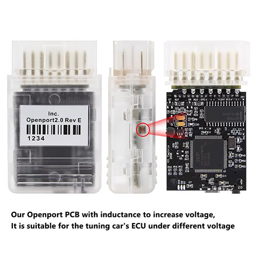 Tactrix J2534 Openport 2.0+ECUFLASH Chip Tuning OBD2 Car Diagnostic Auto Scanner
