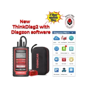 Thinkdiag 2 Diagzone Pro Version All in One Professional Automotive Diagnostic Tool For Car-Trucks-Electric Car-MotorBike-ATV Global Version Years 2-Update